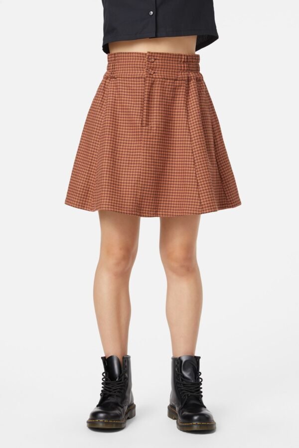 Dodo Houndstooth Skirt