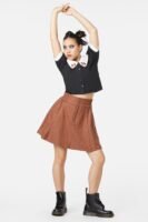 Dodo Houndstooth Skirt