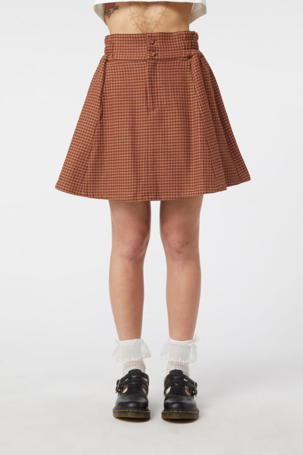 Dodo Houndstooth Skirt