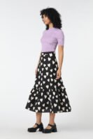 Love Hearts Midi Skirt