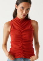 Ruched tank