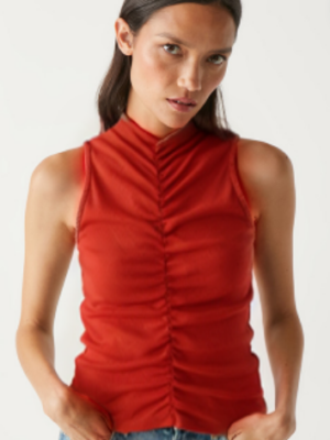 Ruched tank