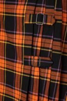 Pumpkin Tartan Skirt