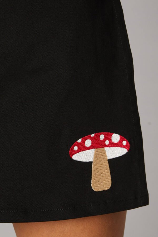 Toadstool Embroidered Skort