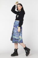 Starry Night Midi Skirt