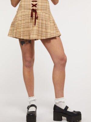 Meadow Tartan Pleat Skort