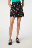 Serena Flora Mini Skirt